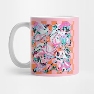 Gamma Waves - Trippy Skulls and Flowers Mug